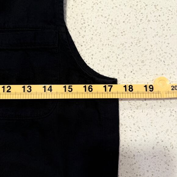 Rag & bone Womens Black Sleeveless Button Romper Back Cutout Chic Designer Small - Picture 11 of 12